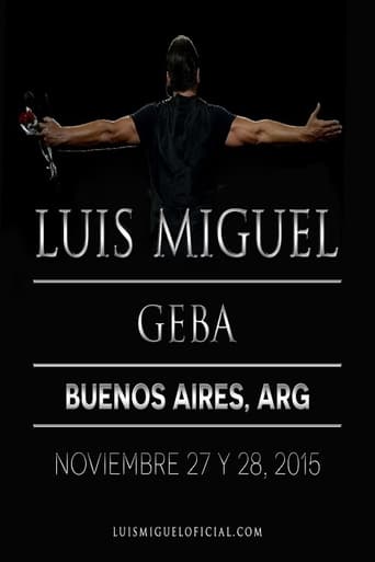 Luis Miguel en Geba Argentina poster