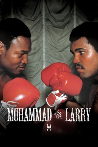 Poster of Muhammad Ali y Larry Holmes