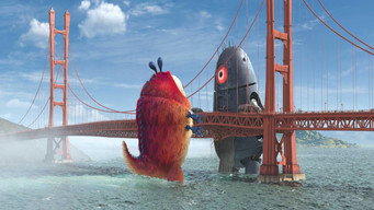 Monsters vs Aliens backdrop 8