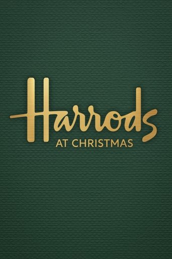 Harrods at Christmas poster
