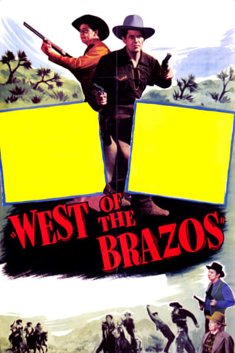 Poster för West of the Brazos