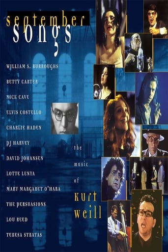 Poster för September Songs – The Music of Kurt Weill