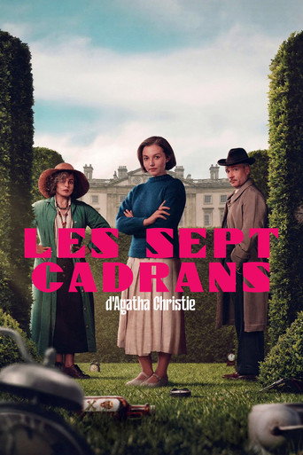 Les Sept Cadrans d'Agatha Christie — affiche alternative