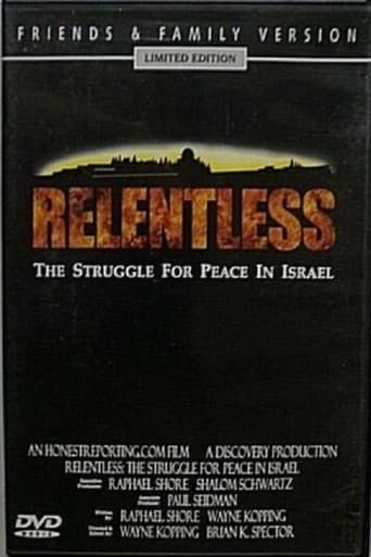 Poster för Relentless: The Struggle for Peace in Israel