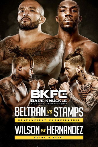 Bare Knuckle Fighting Championship 13: Beltran vs. Stamps poster