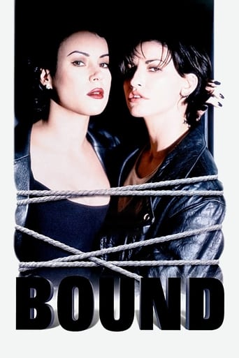 Movie poster: Bound (1996) ผู้หญิงเลือดพล่าน
