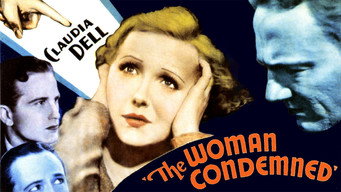The Woman Condemned (1934)