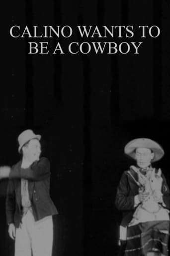 Poster of Calino Wants to Be a Cowboy