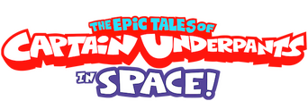 The Epic Tales of Captain Underpants in Space logo