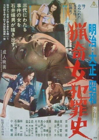 明治・大正・昭和　猟奇女犯罪史 (1969)