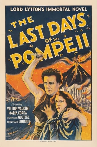 Poster för Gli ultimi giorni di Pompei