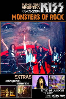 Kiss Monsters Of Rock 1994 poster