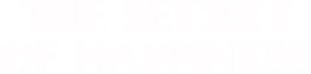 The Secret of Happiness logo