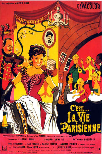 Poster för C'est la vie parisienne