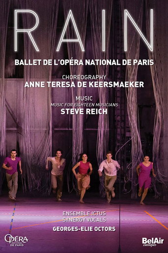Anne Teresa de Keersmaeker : Rain 2014 poster