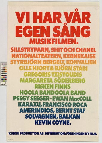 Vi har v&aring;r egen s&aring;ng - musikfilmen (1976)