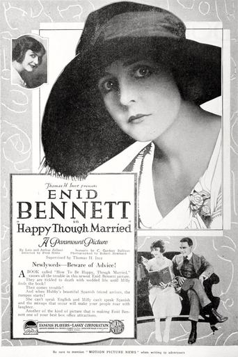 movie poster for Happy Though Married