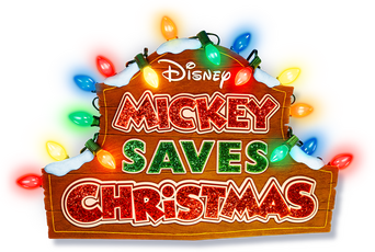 Mickey Saves Christmas logo