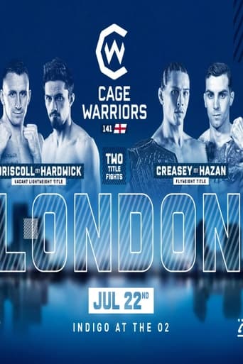 Cage Warriors 141 poster