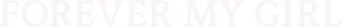 Forever My Girl logo