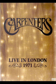 Carpenters: Live in London 1971 poster