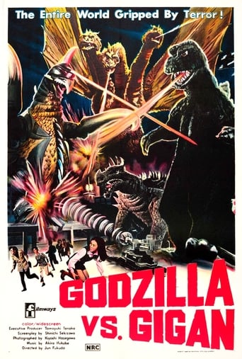 Movie poster: Godzilla vs. Gigan (1972) ก็อดซิลลา ปะทะ ไกกัน