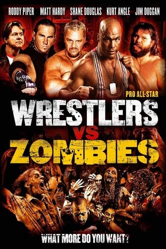 Poster of Pro Wrestlers vs Zombies