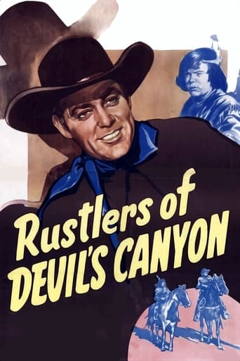 Poster of Rustlers of Devil's Canyon
