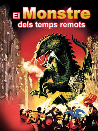 Cartell de El monstre dels temps remots