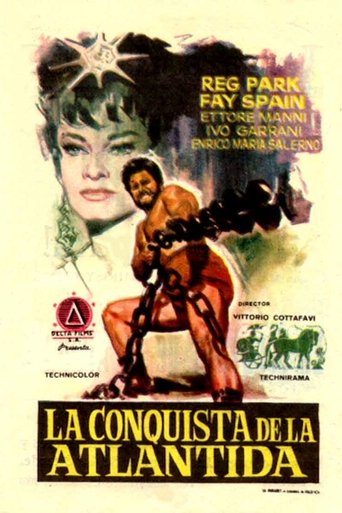 Poster of La conquista de la Atlántida