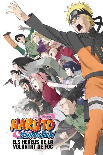 Cartell de Naruto Shippuden: Els Hereus de la Voluntat de Foc