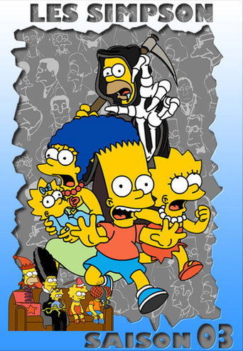 Les Simpson - S3 - Épisode 2 : Lisa va à Washington - Affiche
