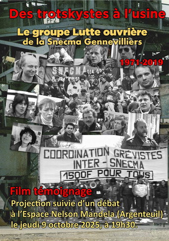 Cartell de Des trotskystes à l’usine : le groupe Lutte ouvrière de la Snecma – Gennevilliers (1971-2019)