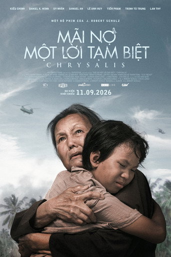 Pôster oficial do dorama Mãi Nợ Một Lời Tạm Biệt em português