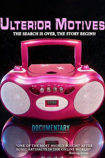 Ulterior Motives, The Search is Over, The Story Begins.