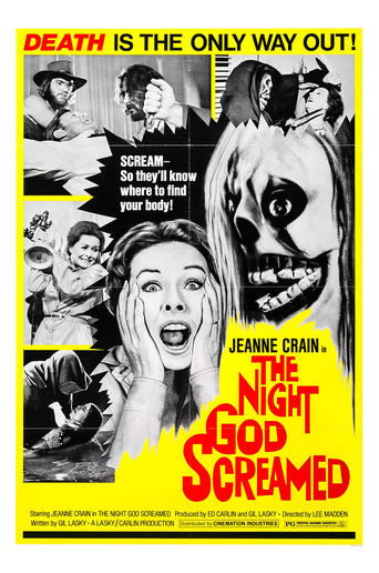 Poster för The Night God Screamed