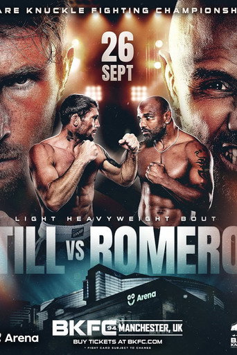 Cartell de BKFC 94 Manchester: Till vs. Romero
