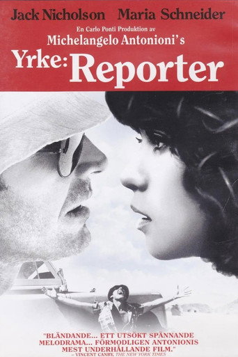 Yrke: Reporter affisch
