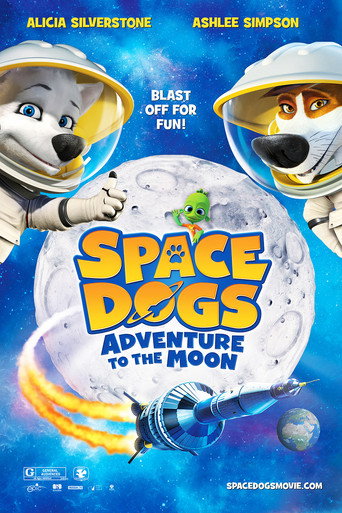 Poster for Space Dogs: Adventure To The Moon