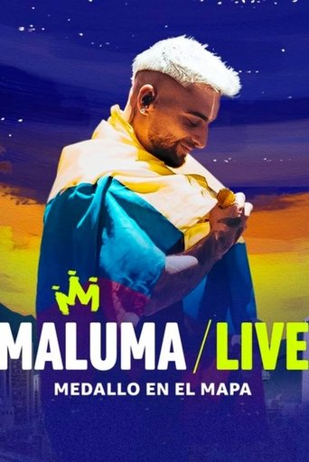Poster for Maluma en vivo: Medallo en el Mapa