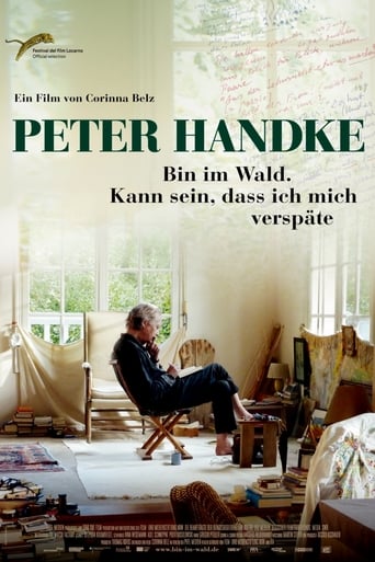 Poster för Peter Handke: In the Woods, Might Be Late