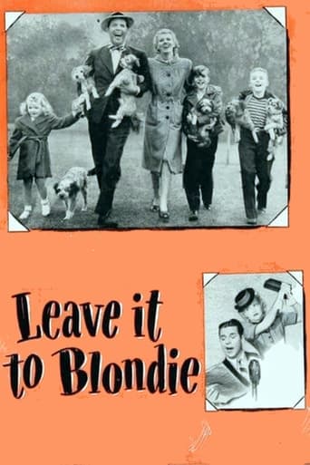 Poster för Leave It to Blondie