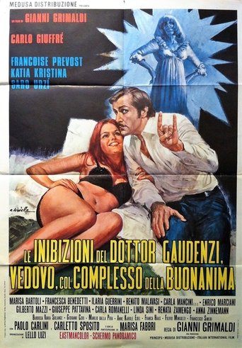 Poster för Le inibizioni del dottor Gaudenzi, vedovo col complesso della buonanima