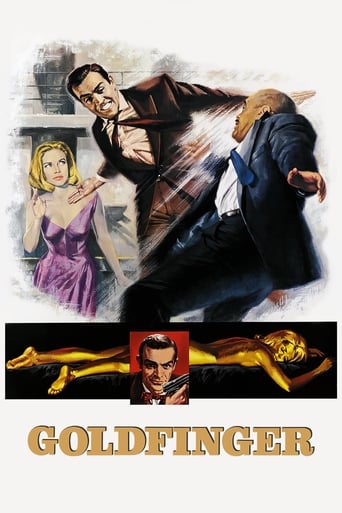 Movie poster: Goldfinger (1964) จอมมฤตยู 007