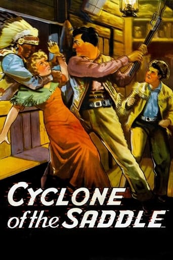Poster för Cyclone of the Saddle