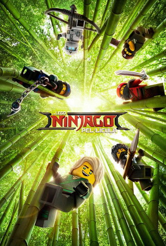Cartell de La Lego Ninjago pel·lícula