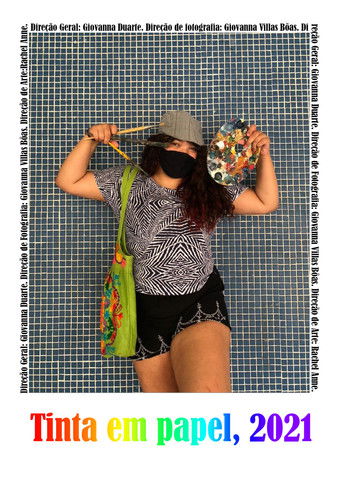 Tinta em papel, 2021 poster