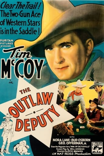 Poster för The Outlaw Deputy