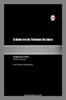El Amor en los Tiempos de Laura poster