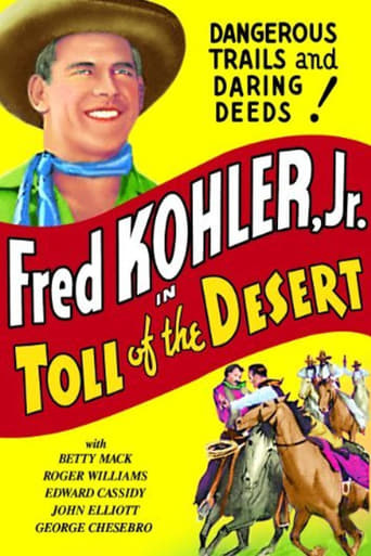 Poster of Toll of the Desert